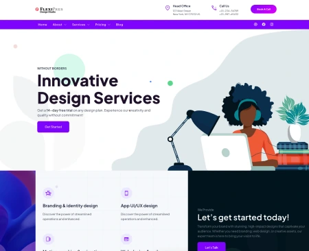 WordPress theme for business